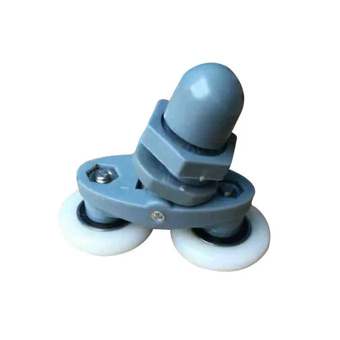 4x Twin Bottom Top Shower Door Rollers Pulleys Wheels Runner Slider 20mm or 23mm | Обустройство дома