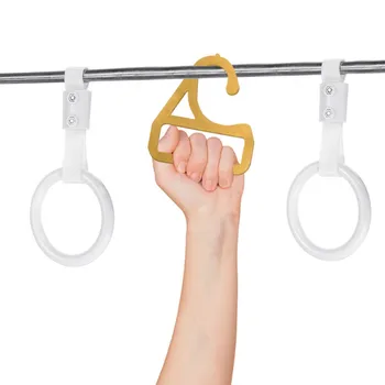 

No Touch Door Opener Stable Bus Handle Hook Ring Handle BUS Subway Train Handle Tool Reusable Handle Tools Press Elevator Button