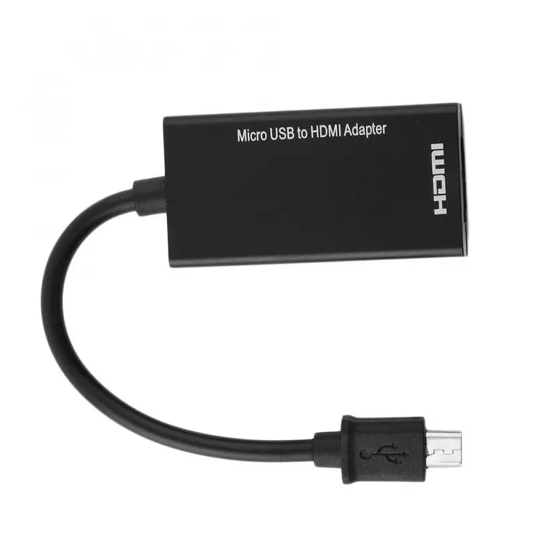 HDMI в VGA кабель конвертер с 3,5 мм аудио портом Micro USB в HDMI 1080P HD ТВ кабель адаптер для Android смартфон samsung