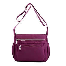 Новое поступление модные женские сумки-мессенджеры Большая вместительная сумка на плечо нейлоновые сумки водонепроницаемые повседневные сумки для подростков