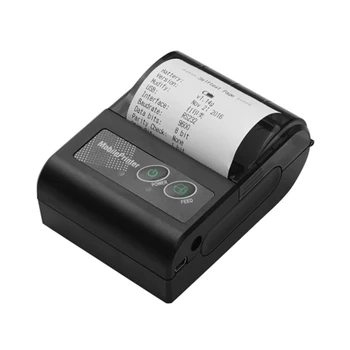 

Portable Wireless BT 58Mm Thermal Receipt Printer Mini Personal Bill Mobile Printer for IOS Android Windows