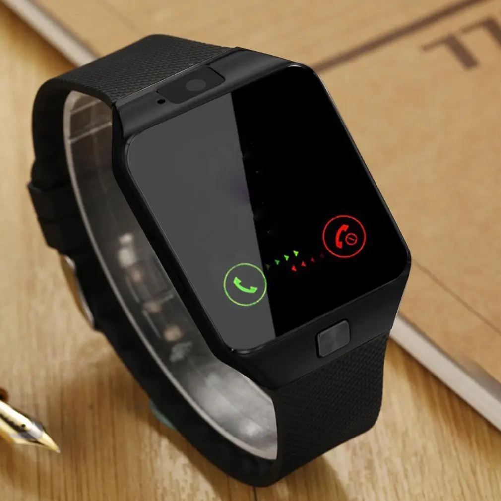 Dz09 Smart Watch Smart Clock Wearable Wrist Phone Watch Support Tf Sim Card Camera Men Women Sport Watch