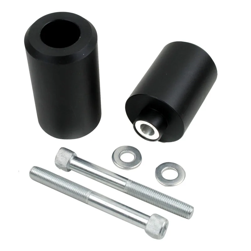 No Cut черная рамка Ползунки защита от падения для Yamaha FZ6 Fazer 2004 2005 2006 2007 2008
