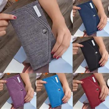 

Unisex Clutch Bag Ladies Fashion Wallet Purse Handbag Phone Card Coin Zip Holder Anti-theft Anti-Theft Brush Travel Card Case