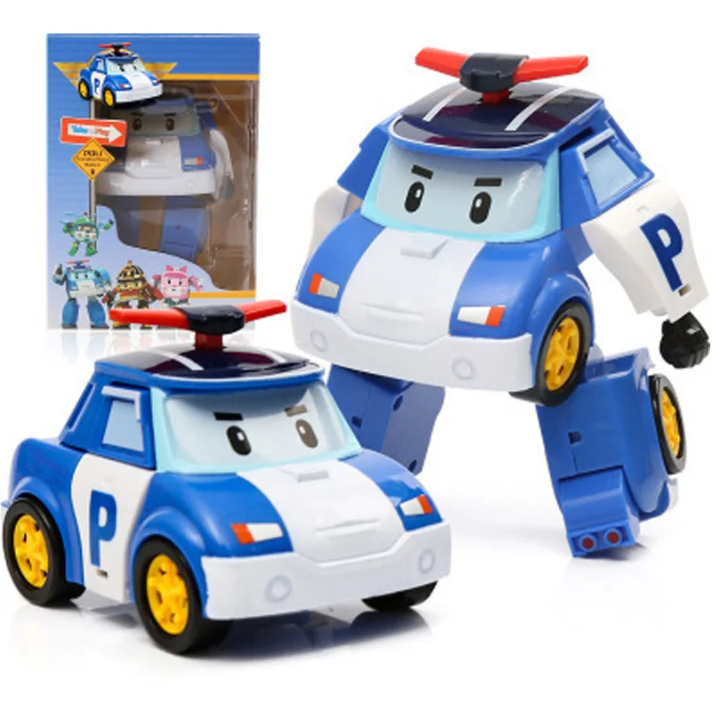 Детские игрушки корейский Q version трансформированный автомобиль серии мальчик