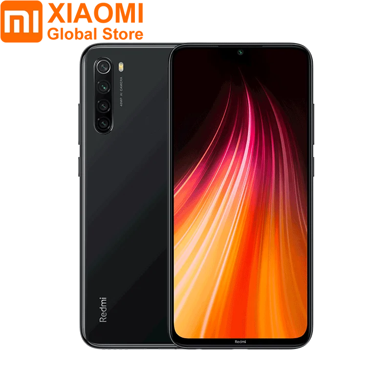 Xiaomi Note 8 с глобальной версией, 3 ГБ ОЗУ, 32 Гб ПЗУ, мобильный телефон Note8, Snapdragon 665, быстрая зарядка, аккумулятор 4000 мАч, смартфон 48 МП