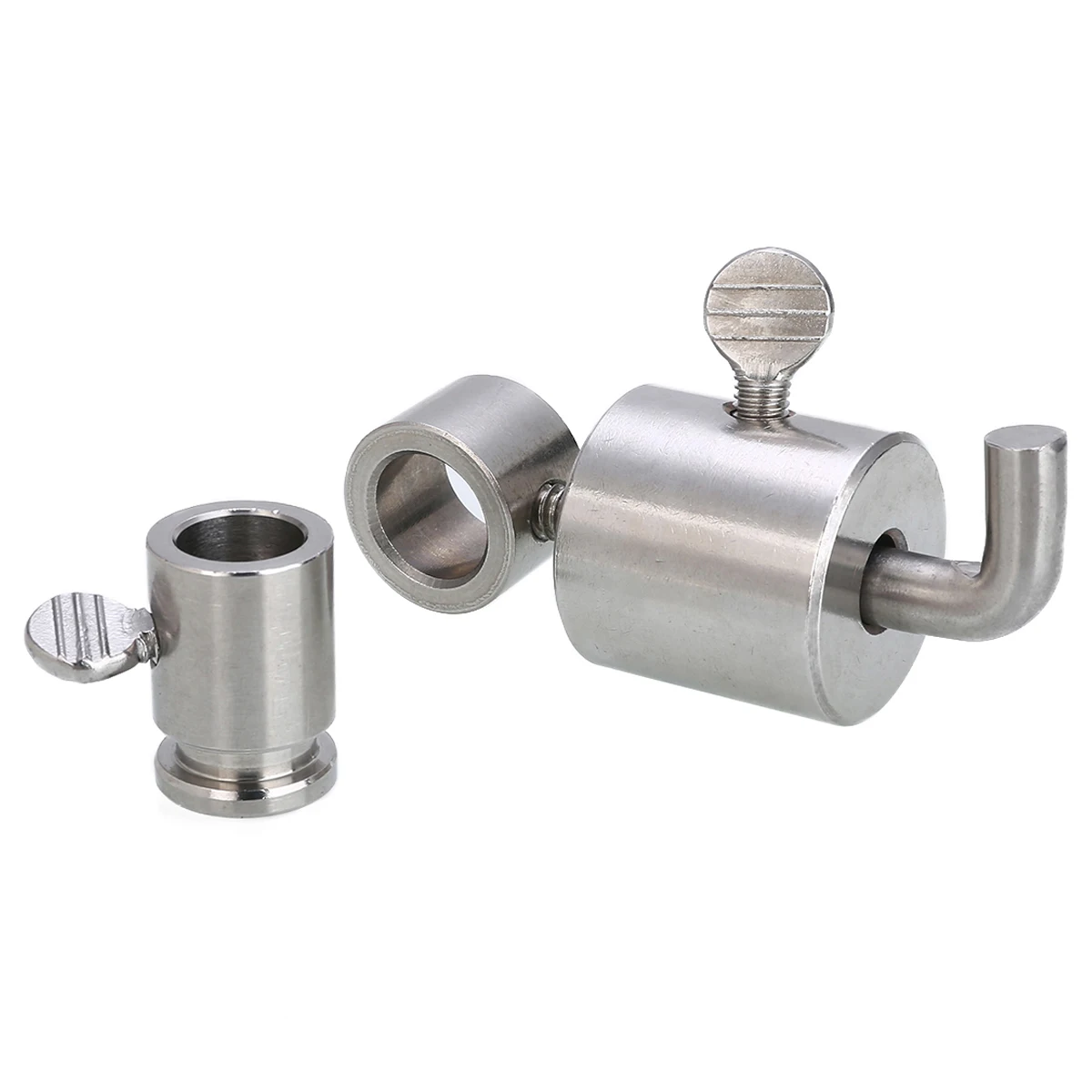 1 Set Mayitr Stainless Steel Grill Spit Counter Balance Weight Garden BBQ Tools Accessories