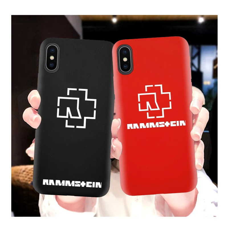 Rammstein Музыкальный Чехол для samsung Galaxy S10 S9 S8 S7 S6 Plus Lite edge Мягкий силиконовый чехол для телефона