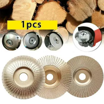 

JUSTINLAU Carbide Wood Sanding Carving Shaping Disc For Angle Grinder/Grinding Wheel Tool