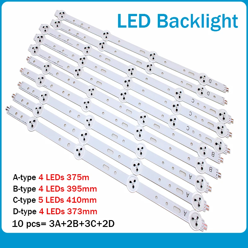 10pcs LED Backlight Strip for Samsung 40-inch TVs Description Image.This Product Can Be Found With The Tag Names Computer Office, Industrial Computer Accessories, Led backlight strip, Servers Industrial Computer