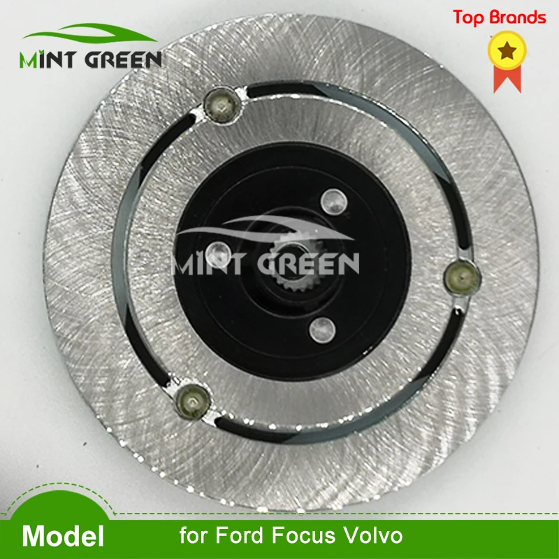 Auto Car AC Compressor Magnetic Electromagnetic Clutch Pulley Hub Plate ac magnetic clutch For Ford Focus 2 1.4 1.6 For Volvo C30 S40 V50 1.6 2.0