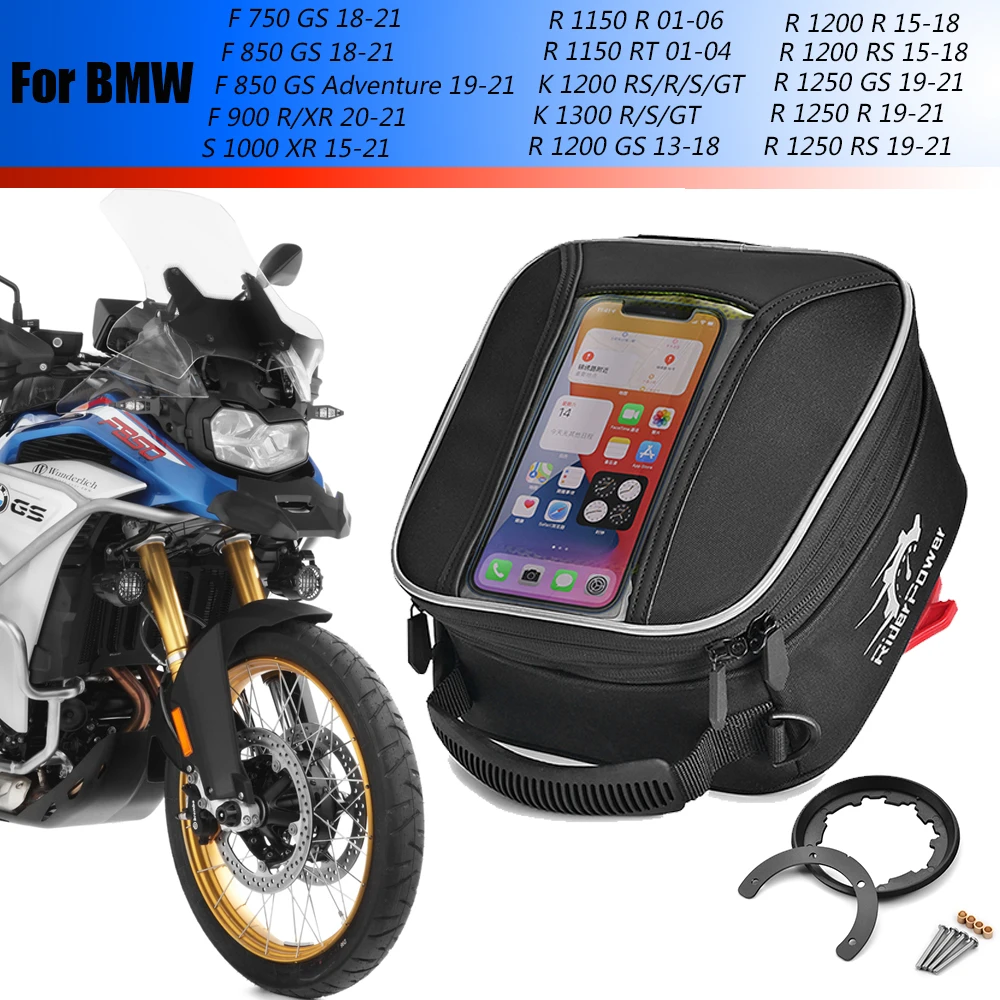 Tanklock BF11 Kraftstoff Tank Tasche Flansch Für BMW R1200GS R1200R R1200RS  R1250GS R1250R R1250RS R / 1200 1250 / GS R RS Motor Tankbag