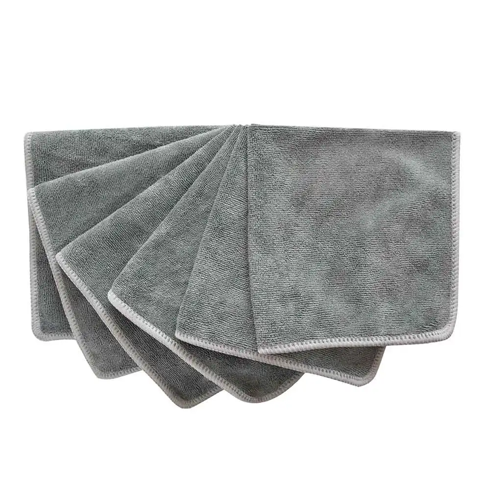 

50PC 12"x12" Microfiber Cloth Micro Fiber Towel Multipurpose Cleaning Fabric Kithcen Funiture Screen Counter Vehicle Glass Rags