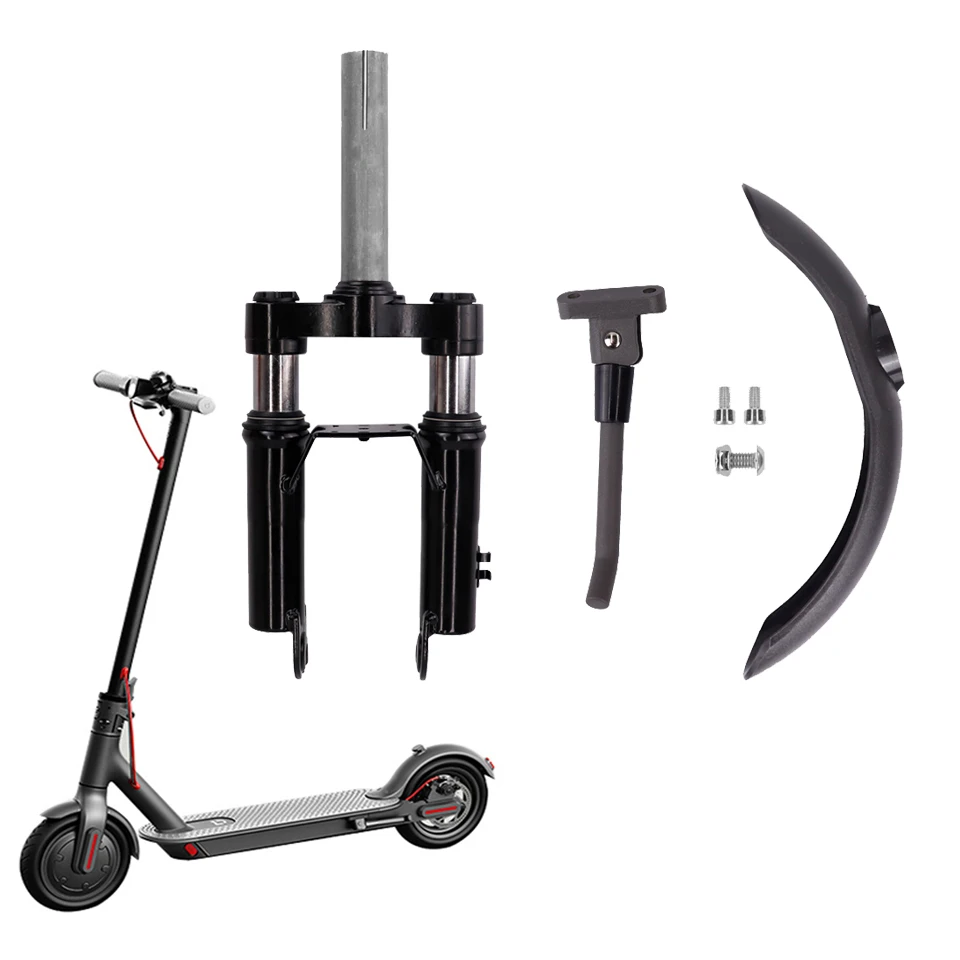 Front Fork Shock Absorber For Xiaomi M365 MI Pro2 Scooter Assembly Front  Tube Shock Front Suspension Fork Shock Absorption Part|Scooter Parts \u0026  Accessories| - AliExpress