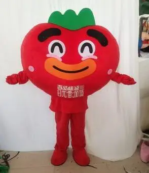 

Vegetables Red Tomato Theme Anime Cosplay Costumes Cartoon Character Mascot Costume Fruit Cartoon Apparel Cosplay Advertisement