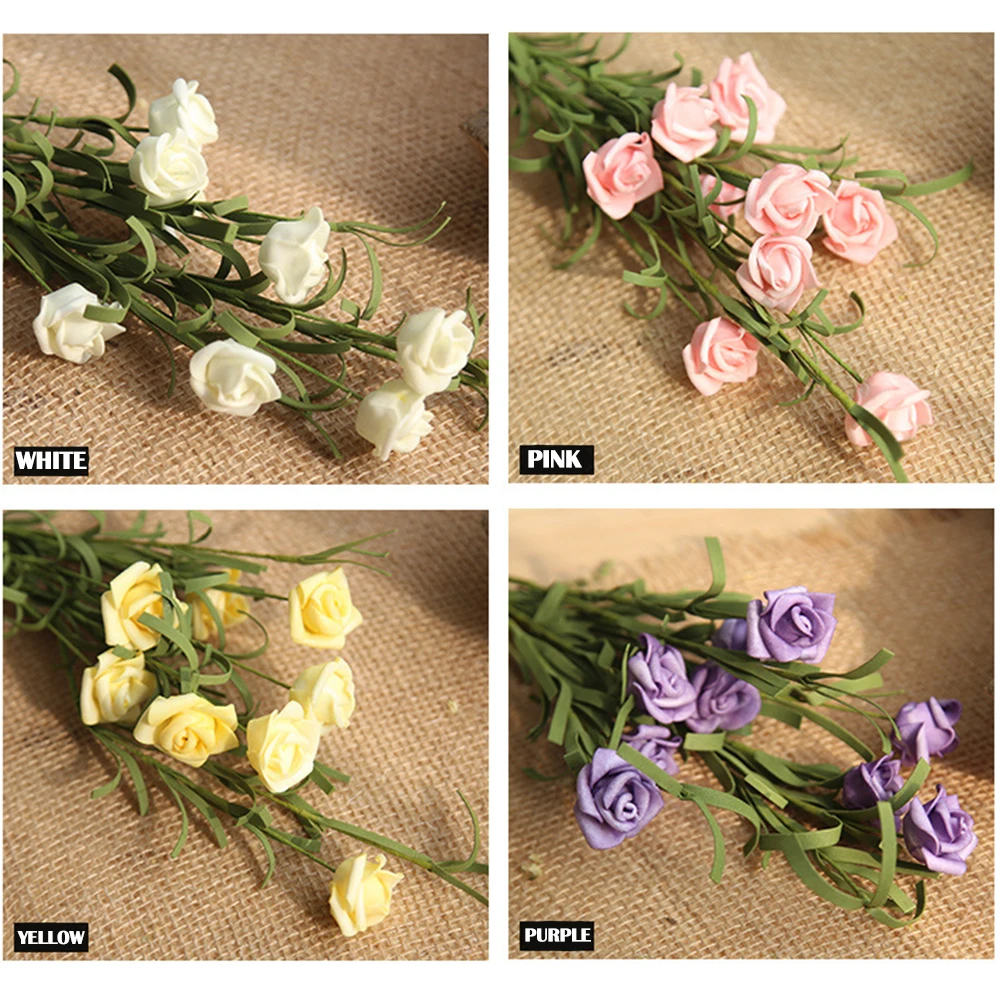 5 шт. PE высокого качества имитация мыла цветок шелк роза искусственный цветок для свадьбы мебель Украшение искусственные цветы