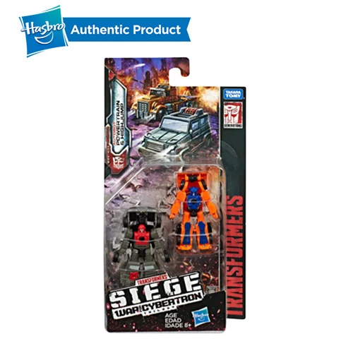 Hasbro Трансформеры игрушки поколения войны для Cybertron Siege Micromaster WFC-S18 Soundwave Spy Patrol 2-pack фигурка - Цвет: Highjump