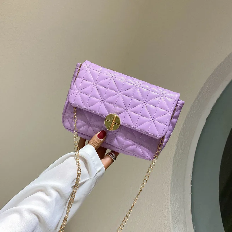 

Chain bag female messenger bag 2020 new net red fashion shoulder bag summer wild small square bag