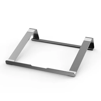 

JIUSHARK Simple Design Laptop Stand Aluminum Tablet Holder for Apple Air Pro 14-17 Inch Folding Office Portable