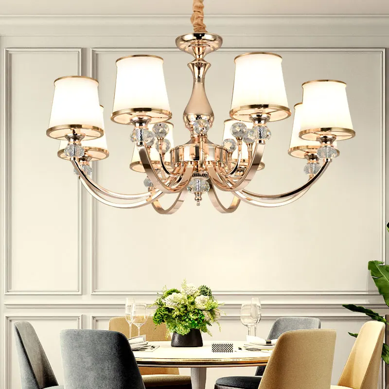 Luxury New K9 Modern Chandelier Lustre Crystal Chandeliers 3/6/8/10/Arm Lustres De Cristal Chandelier AC110V/220V lighting