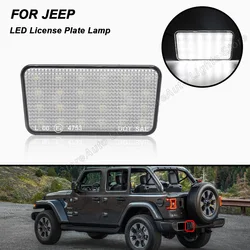 1 peça conduziu a lâmpada da luz da placa do número de licença para 2018 2019 2020 2021 jeep wrangler jl 2018 2019 2020 2021 oem: 68310837aa