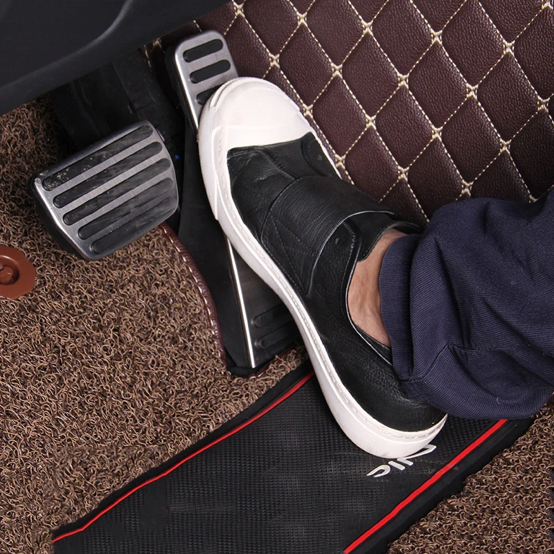 Car Accelerator Brake Pedal Footrest Pedal Plate Cover Non-Drilling Interior Refit For Volvo XC60 XC90 S90-Accessories