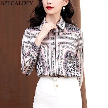 

Women Silk Satin Blouse Plus Size Tops High Quality Fashion Long Sleeve Blouses Casual Blusas Elegantes De Mujer 2020