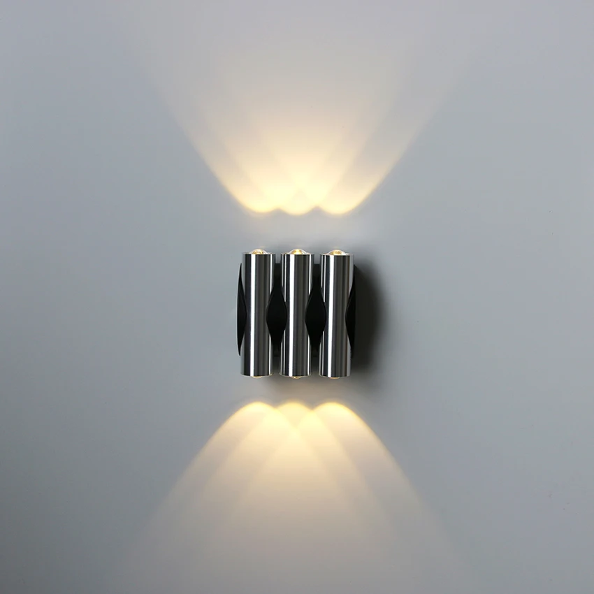 black wall lights 2W 4W 6W Interior Decoration Wall Lamp Modern Personality Bedroom Living Room Corridor Round Tube Wall Lamp LP38 vintage wall lights