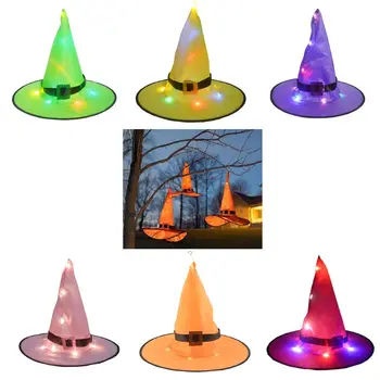 

CHERRY Halloween Lights - 6PCS IP67 Waterproof Hanging Witch Hat String Lights