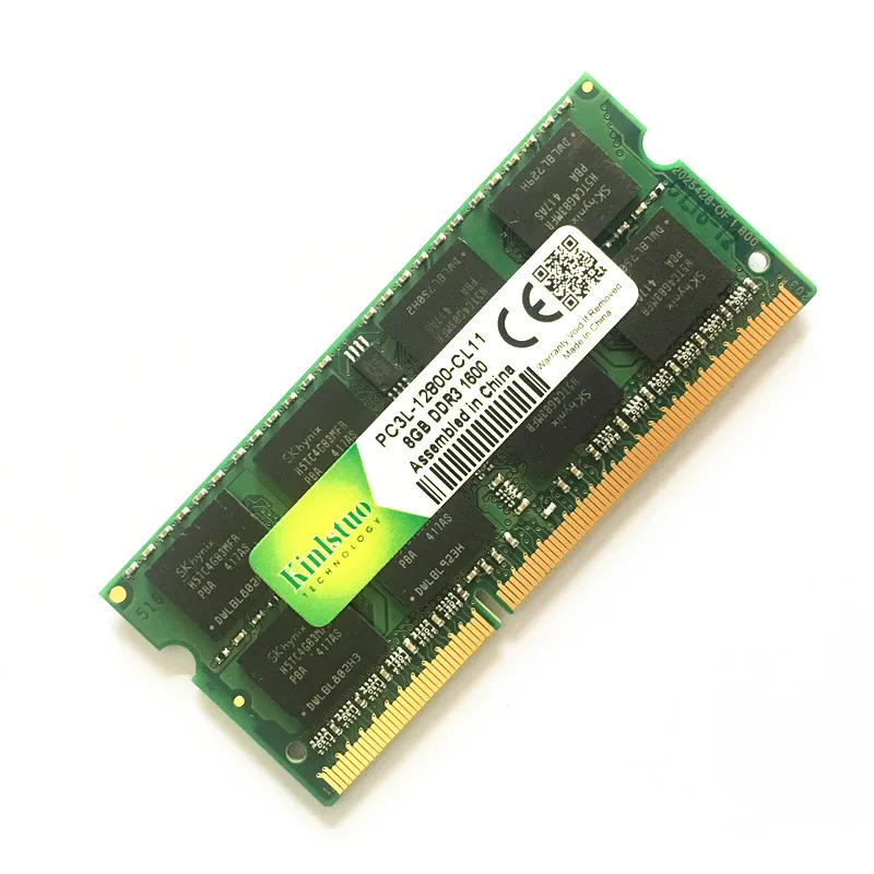 Kinlstuo ddr3l sodimm 4 ГБ 8 ГБ 1333 МГц или 1600 МГц 1,35 V PC3L ноутбук оперативная память