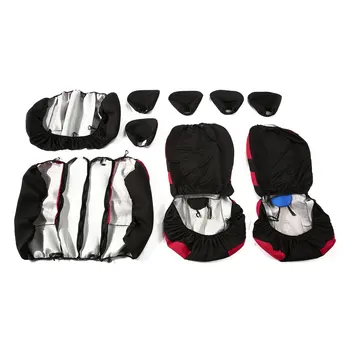 

Universal 9Pcs/Set Car Seat Covers Car-styling Washable 3D Air Mesh Fabric Protective Cushion Compound Automobiles Pads