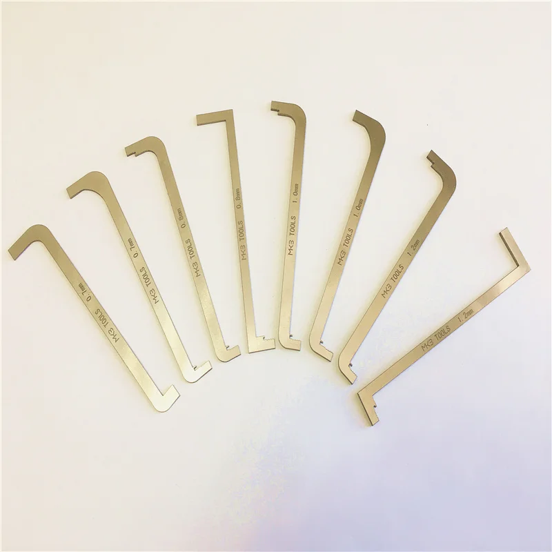 Mkb Tools 8 Pcs/lot Pin Remover Top Pin Plastic Working Pinning Kit For
