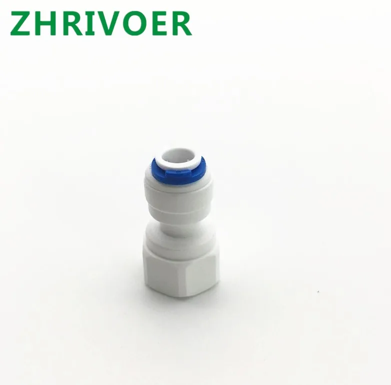 1/4" 1/2" 3/4" 1/8" Female Plastic Pipe Quick Connectors Reverse Osmosis RO Water System Fitting 1/4" 3/8" Inch 8mm OD Hose Tube