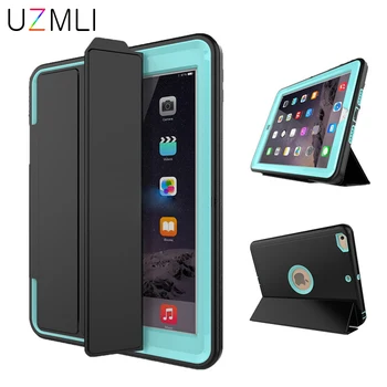 

Business Protective Case For new iPad 2017/2018 Shockproof Hybrid Defender Cases With Auto Sleep Awake Cover Screen Protector