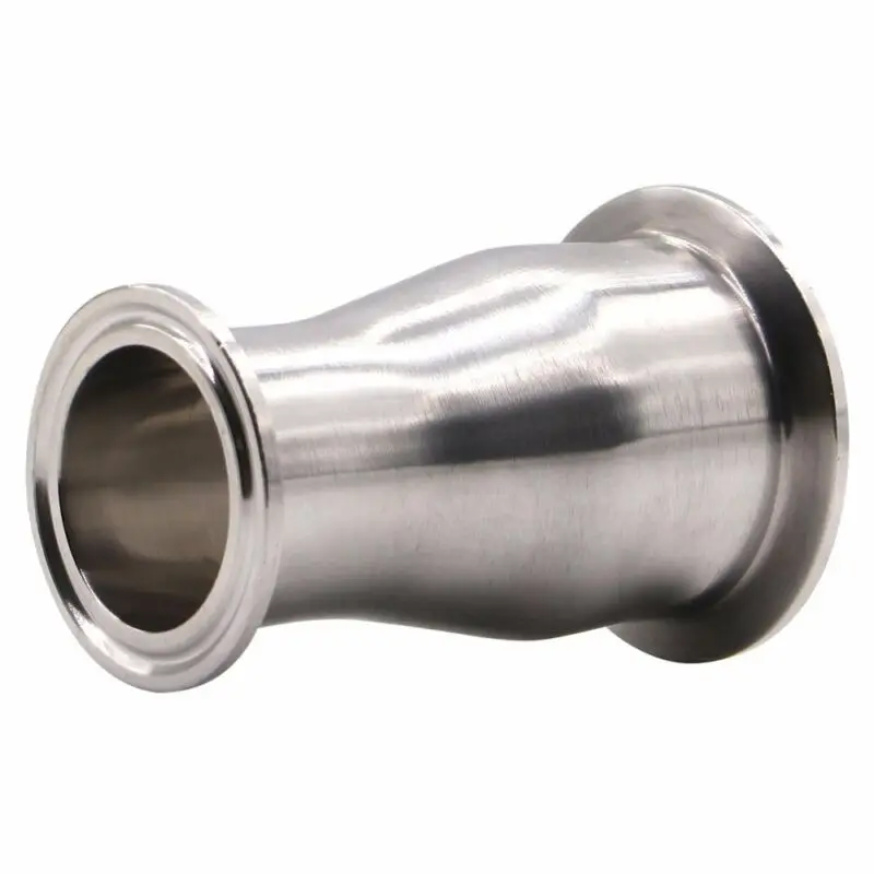 

1pcs 2" Tube Sanitary Fitting Reducer SUS304 Tri Clamp Ferrule Type Accessories