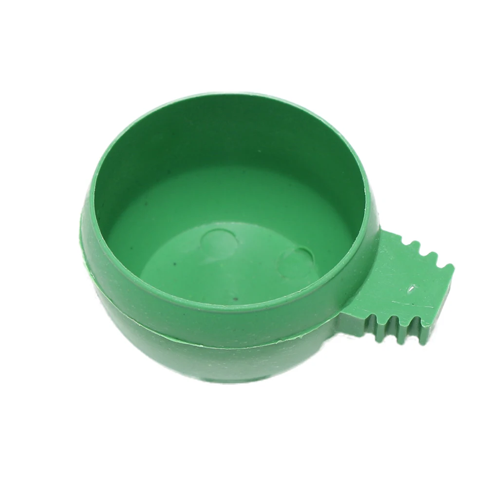 5Pcs Bird Feeding Tray Pigeon Feeding Slot Poultry Drinking Cup Bird Parrot Parrot Peony Automatic Feeder Cage Quail Feeder Bowl