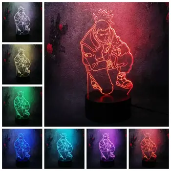 

Luminous Cartoon Home Bedroom Decor Night Light LED USB 3D Uchiha Obito Uzumaki Naruto Sasuke Hatake Kakashi Lava Kid Gift Lamp