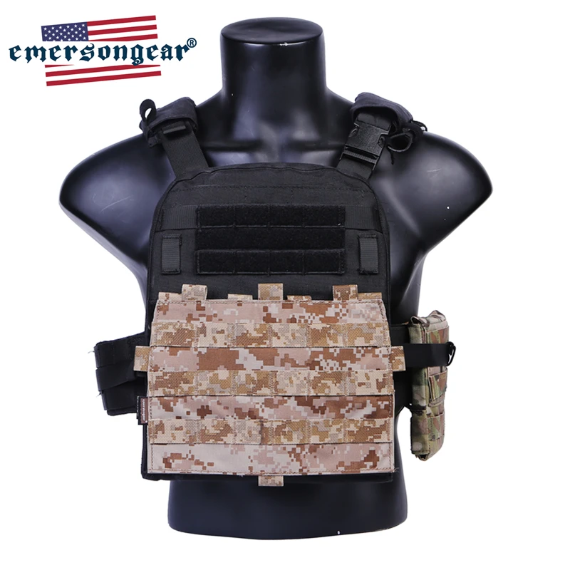 Emersongear CP стиль Съемная передняя панель MOLLE тактическая модульная сумка для AVS и