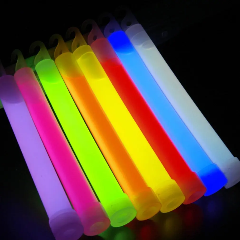 

6 Inch Outdoor Walking and Hiking Camping SOS Gear Survival Tool Kit Military Equipment SOS Military Glow Light Sticks 15*150mm