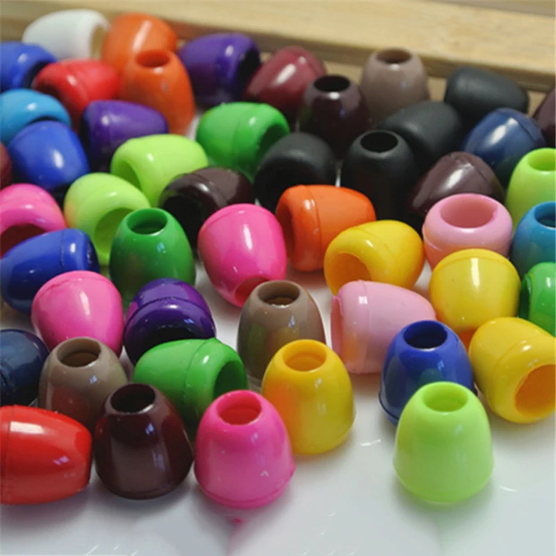 30Pcs Height 13mm hole 5mm /7.5mm Bell Stopper With Cord Ends Lock Plastic Toggle Clip for Paracord Clothes Accessories | Дом и сад