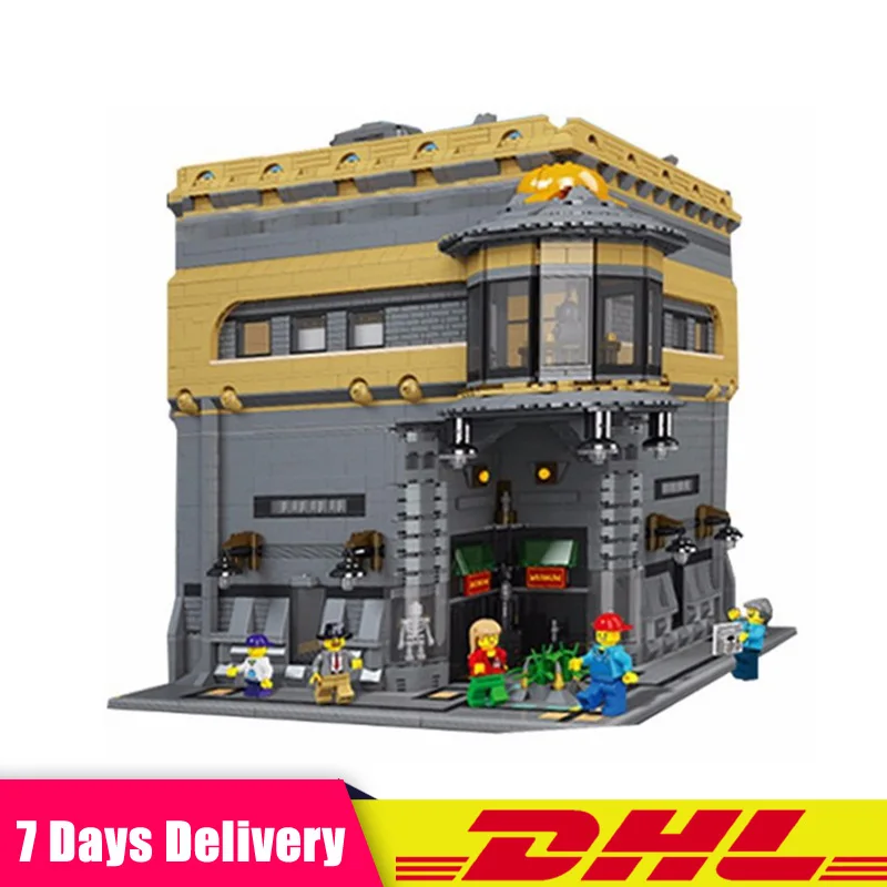 

15015 5003pcs City Street The Dinosaur Museum Model Building Kits Set Blocks Brick Toys Gifts Compatible LegoINGlys