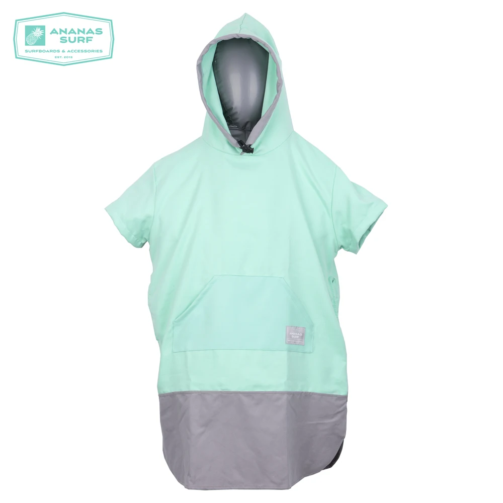 Mint S size Ananas Surf пляжное Пончо для подростков, унисекс, Детское пончо, юниоров халат для серфинга, для переодевания - Цвет: Mint S size