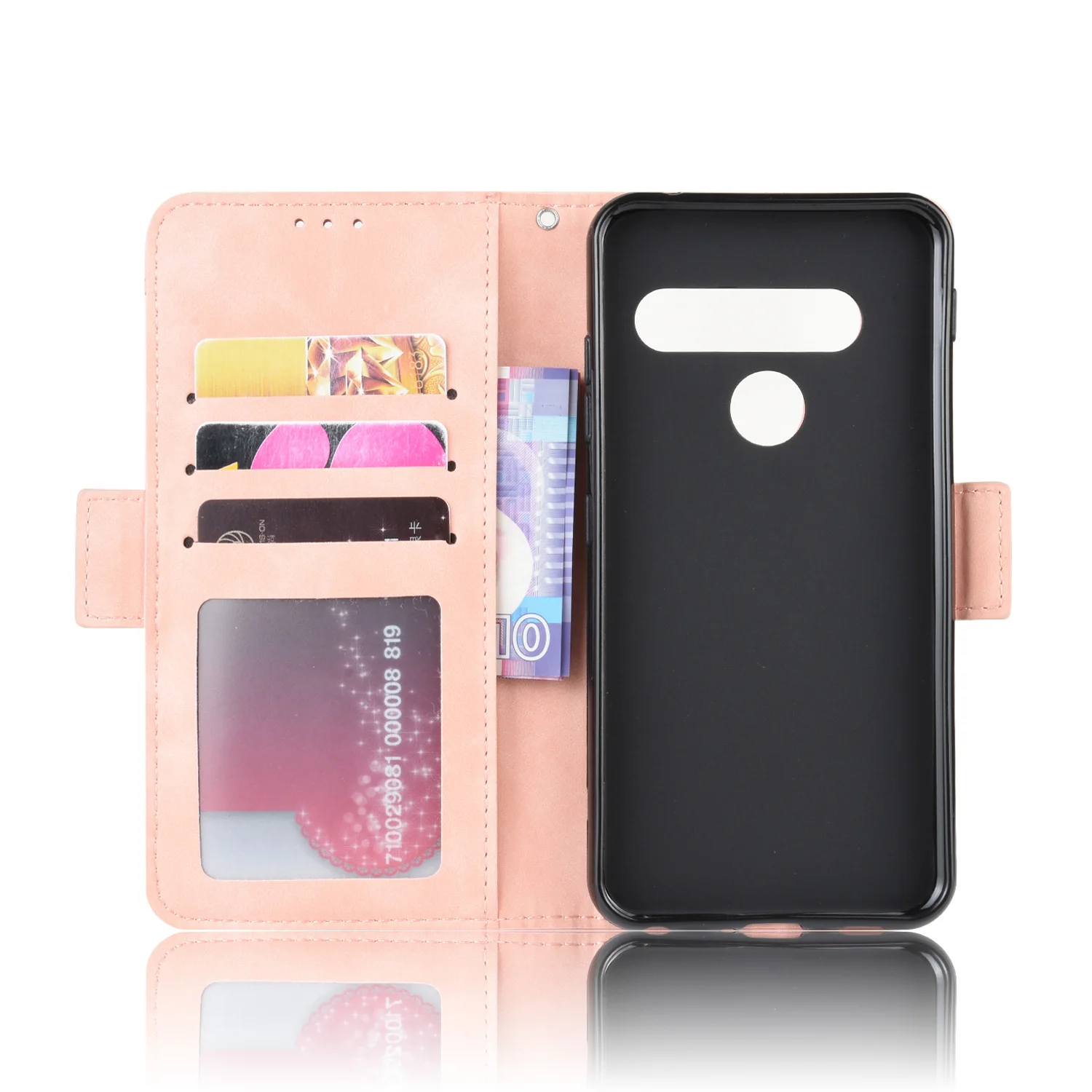 Для LG G8s ThinQ чехол удобный Флип Бумажник кожаный чехол Премиум чехол для LG G8s ThinQ G810EAW Multicard слот чехол для телефона