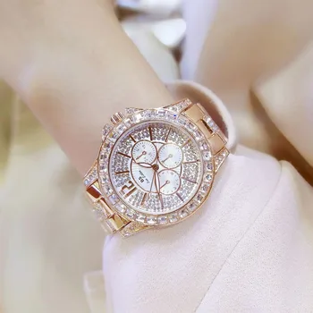 

Stainless Steel Watches Women Gift Relogio Feminino Luxury Elegant Unique Clock Women Fashion Quartz Watches Reloj Mujer
