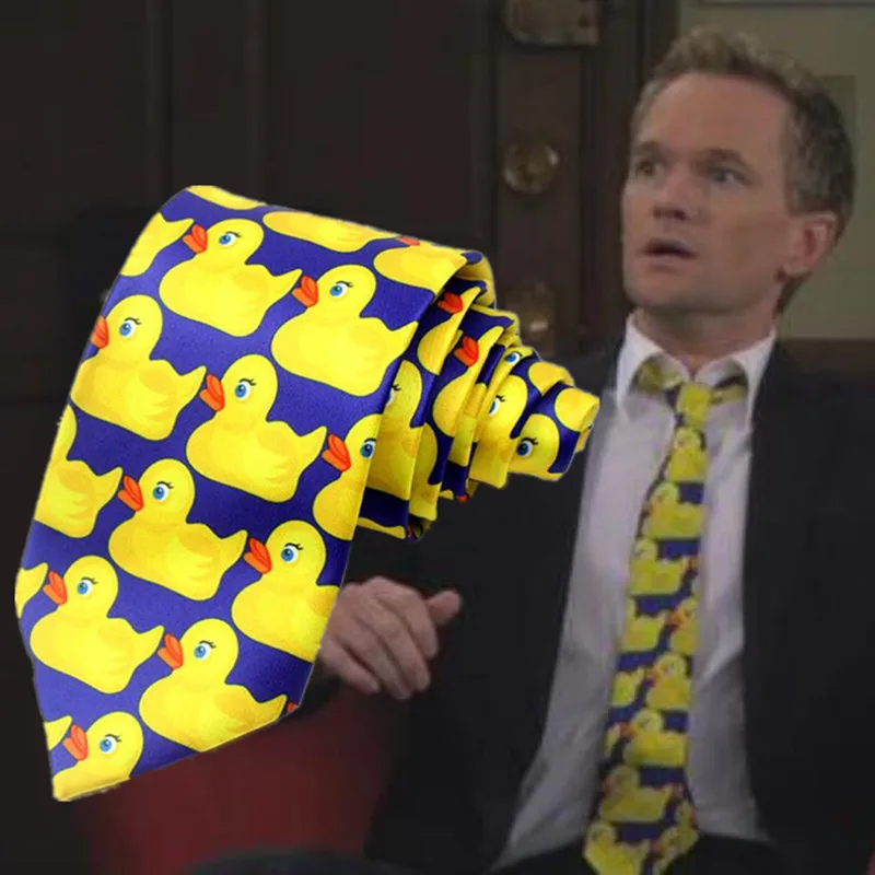 Новинка Популярные костюмы для косплея HIMYM How I Met Your Mother Tie модный Забавный галстук