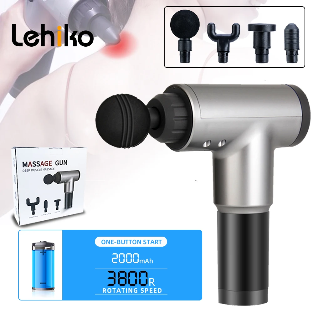 

Tissue Massage Gun Muscle Massager Muscle Pain Management after Training Exercising Body Relaxation Slimming Shaping Pain Relief