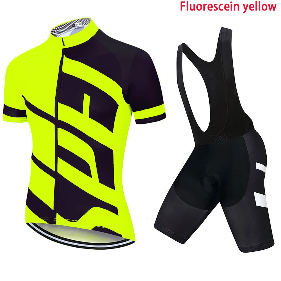

2020 Cycling Jersey Set MTB Road Bicycle Clothing Breathable Mountain Bike Clothes Quick-Dry Cycling Set