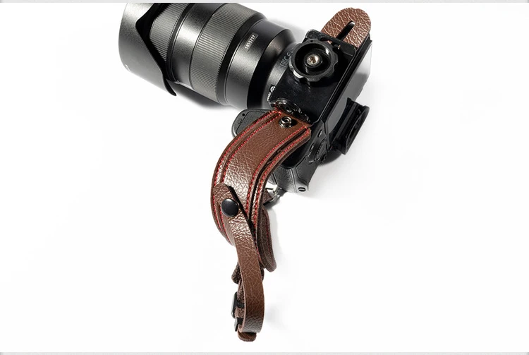 Фотокамера Micro Fiber кожаный ремешок на запястье держатель для рук ремень для Fuji Panasonic Canon Nikon sony Pentax Leica DSLR
