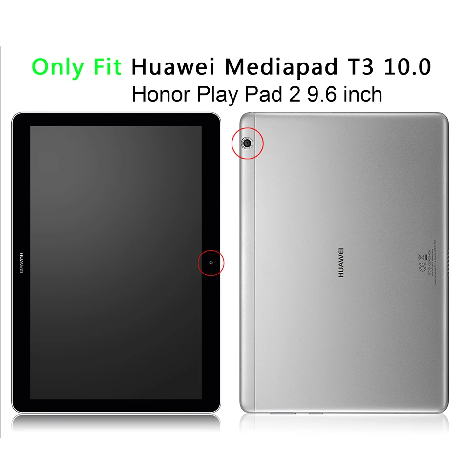 Защитный чехол MTT для huawei MediaPad T3 10 AGS-L09/L03, тонкий флип-чехол из искусственной кожи для huawei T3 10 9,", чехол для планшета