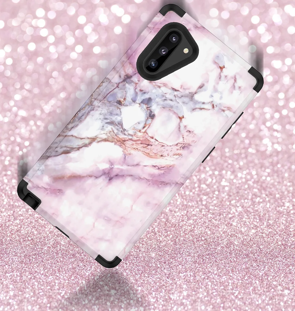 For Samsung Galaxy Note10 Luxury Marble Soft TPU Phone Case Ultra Thin silicone rubber scratch-resistant Phone Cases